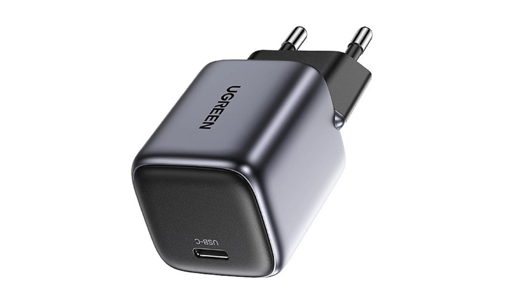 Ugreen CD318 (90664) Nexode Mini, 20W, Single port, USB-C, Type-c, Black