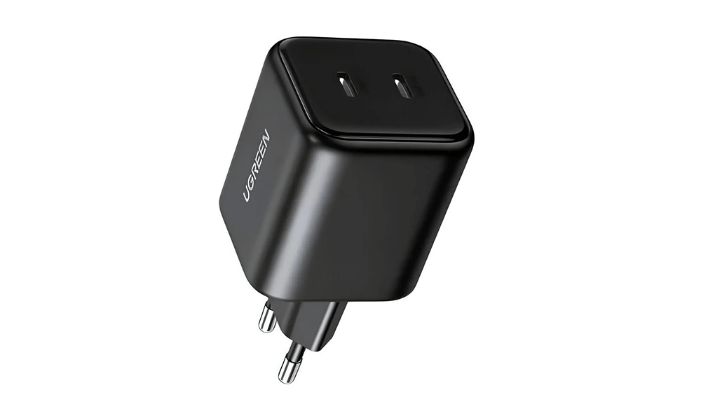 Ugreen X526 (65058), 45W, Dual Type-C GaN Fast Charger, Black