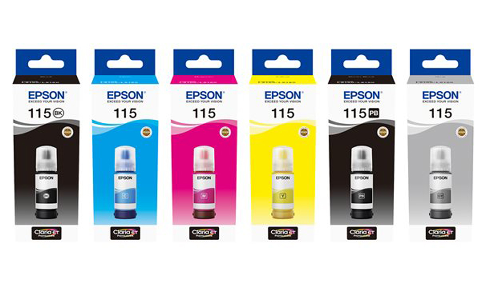Epson I/C (b) L8160/L8180, 115 ECOTANK MAGENTA INK BOTTLE C13T07D34A