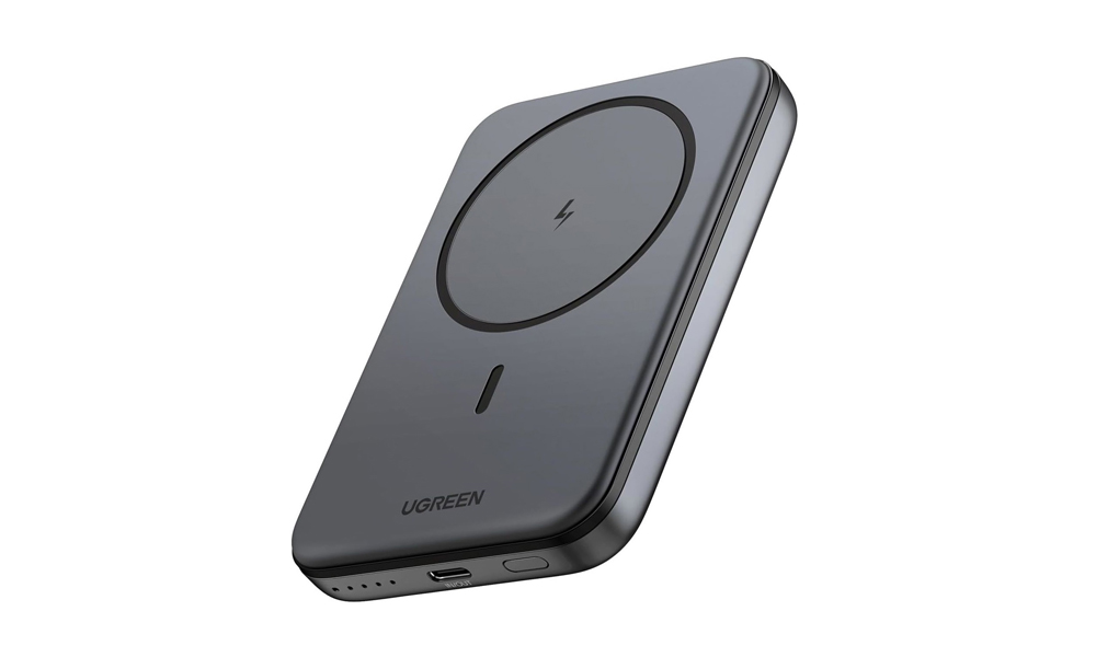 Ugreen PB561 (25919), 10000mAh, Type-C, Magnetic Power Bank, Grey