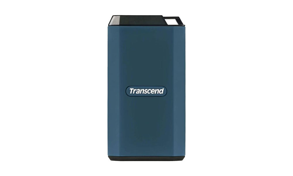 Transcend 2TB, Portable External SSD, 3D NAND flash, USB Type C 3.1 Gen 2 up to 20Gbps, 79x42x14.5 mm, 65 g, Dark Blue TS2TESD410C