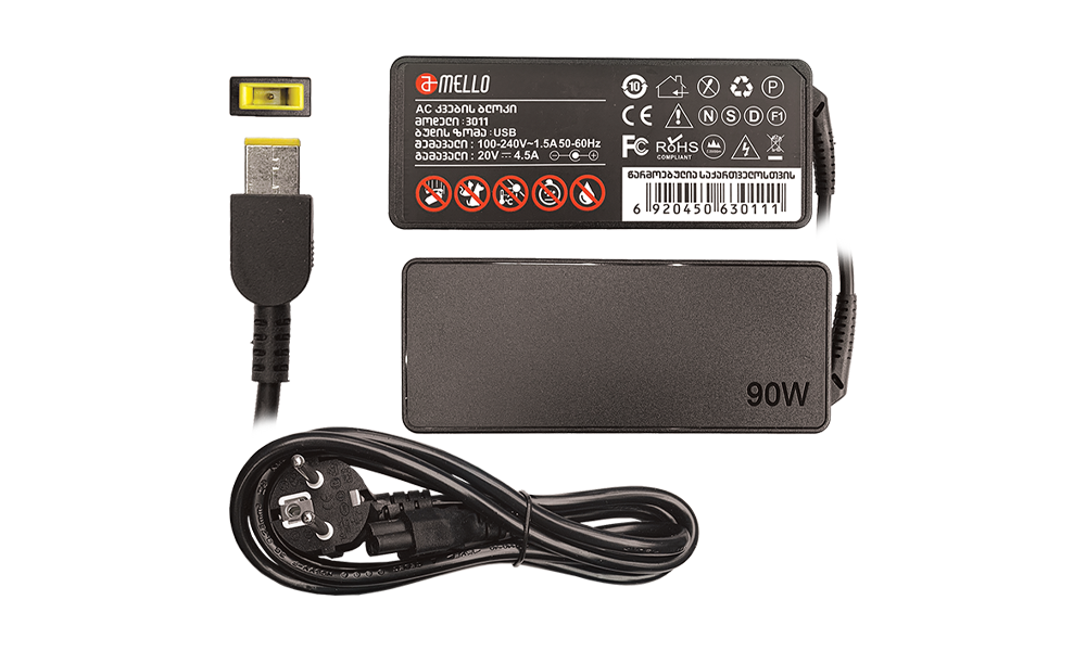 Lenovo 20V 4.5A USB