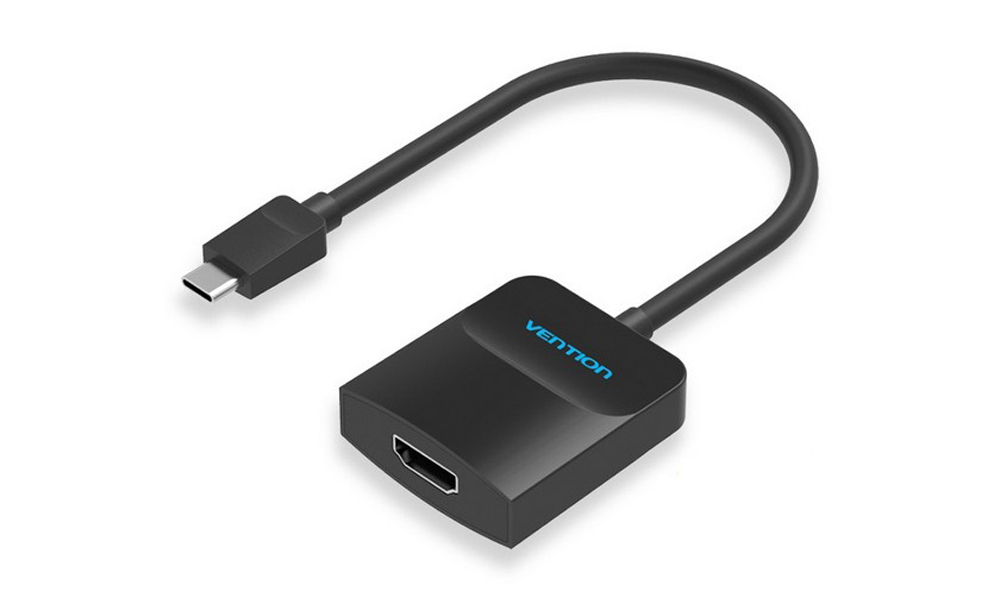 VENTION TDCBB Type-C to HDMI Adapter 0.15M Black ABS Type
