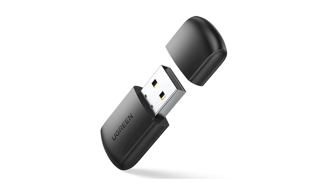 UGREEN CM448 (20204), USB 2.4GHz, External Network Adapter, Black