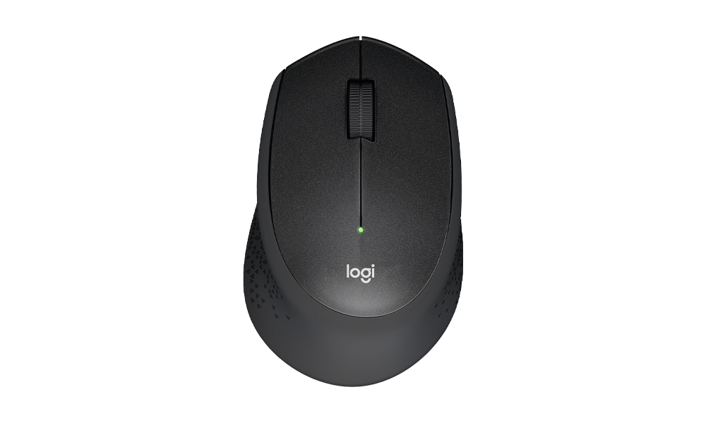 Logitech Wireless Mouse M330 SILENT PLUS - EMEA - BLACK