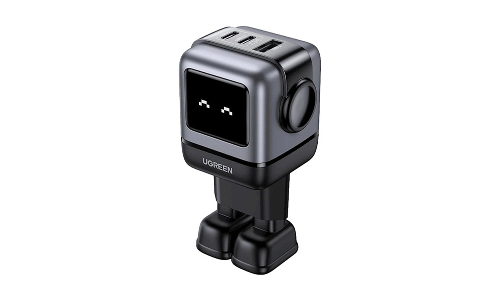 Ugreen 25685B Nexode RG, 65W, USB, USB Type-C, Black/Grey