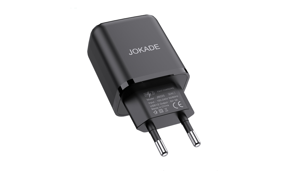 JOKADE JB085 CHUANGGUAN Series 20W Single Port Charger (European Standard) black