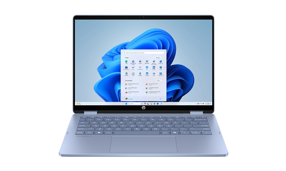 HP OmniBook 5 Flip x360 | Salute 25C1 | Core 3-100U (6C) | 8GB LPDDR5 5200 on-board | 512GB PCIe Gen4 Value | Intel Graphics | Touch/14.0 2K (1920x1200) IPS Low Power 300 nits | OST FreeDOS 3.0 | Sky Blue - 1080p TNR PVCY ST/Sky B C1UN3EA