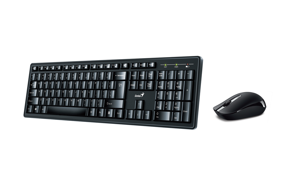 Genius combo Keyboard + Mouse KM-8200 RU, USB Black GK-1