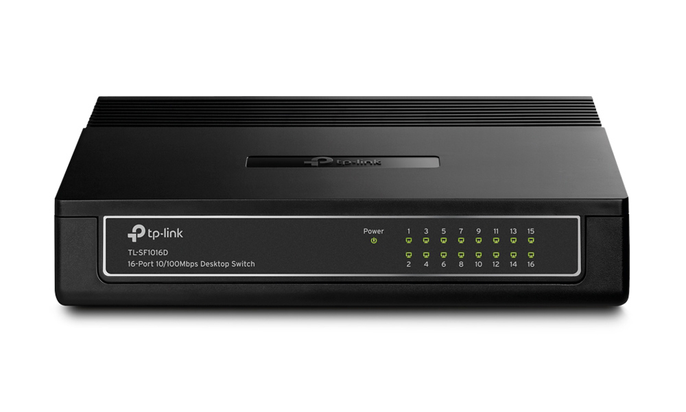 TP-Link TL-SF1016D 16-Port 10/100Mbps Desktop Switch