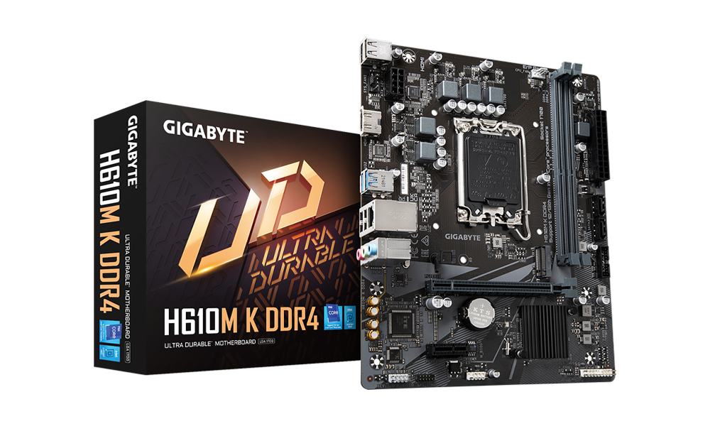 Gigabyte H610M K DDR4 2DDR4 LGA1700