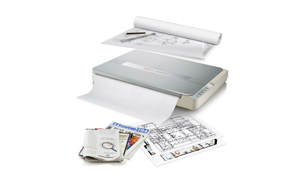 Plustek OPTICSLIM 1180, A3+ FLACHBETTSCANNER CIS