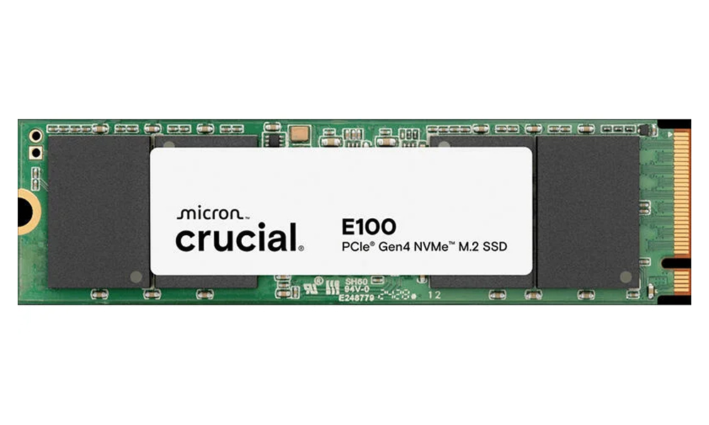 Crucial SSD PCIE G4 M.2 NVME 1TB E100 CT1000E100SSD8