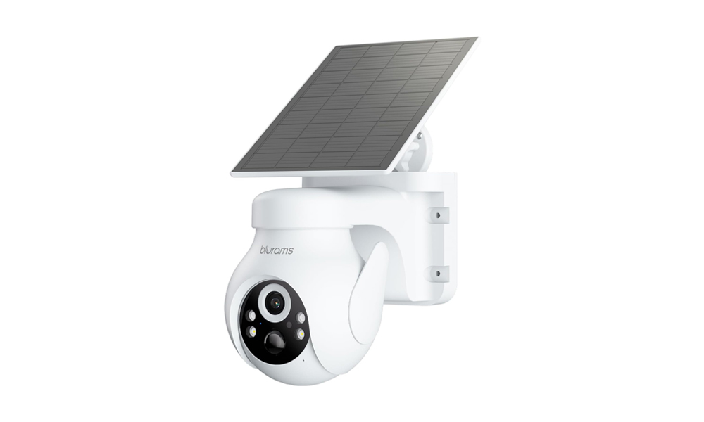 Blurams E20C, 3Mp, Solar Wireless 2K PTZ Security Camera, White