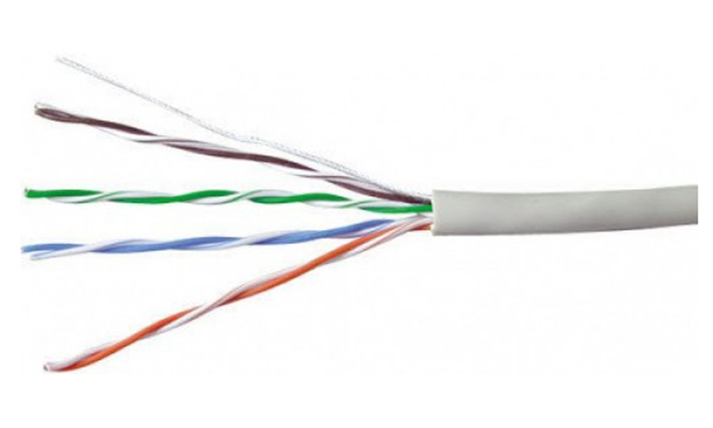 CCA Cat5e UTP 0.5mm ±0.008mm 305m