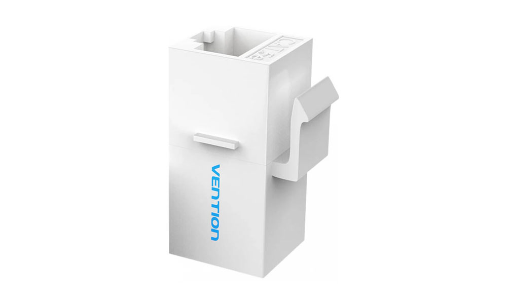 Vention VDD-B07-W Cat.5E UTP Keystone Jack Coupler White