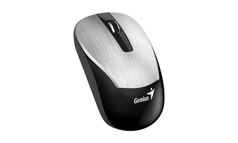 Genius ECO-8015 Silver, Rechargeable Mouse Wireless