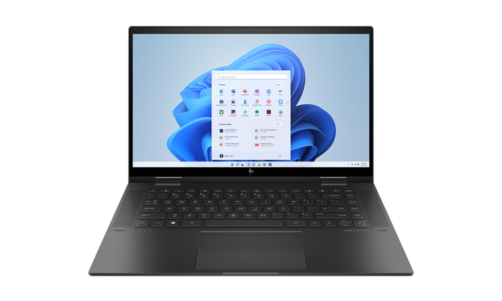 HP ENVY 15x360 | 15-fh0011ci | Ryzen 7-7730U | 16GB LPDDR4 on-board | 512GB PCIe Value | AMD Radeon Integrated Graphics | Touch/15.6 FHD IPS 250 nits Narrow Border | OST W11H6 PLS SL | Nightfall Black - 5MP IR TNR PVCY ST 9E691EA
