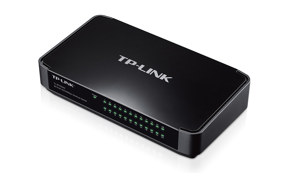 TP-Link TL-SF1024M 24-Port 10/100Mbps Desktop Switch
