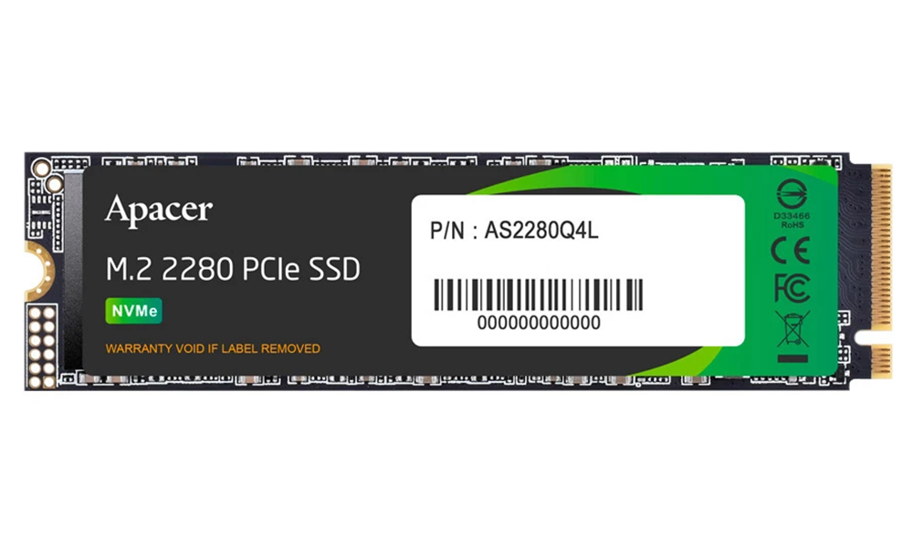Apacer M.2  256GB  PCIe 4.0 Q4L AP256GAS2280Q4L-1