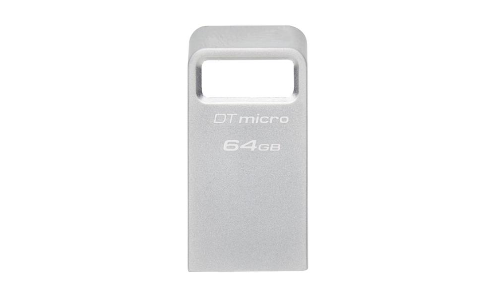 Kingston 64GB USB 3.2 Type-A Gen1 DT Micro R200MB/s Metal DTMC3G2/64GB