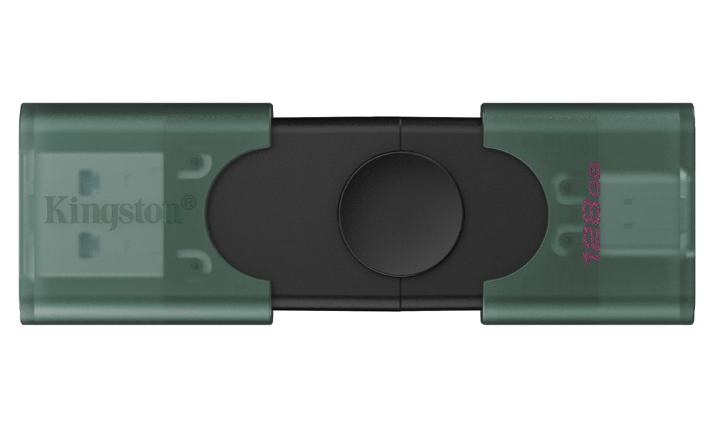 Kingston DataTraveler® Duo - USB Type-A and Type-C - Flash Drive 128GB