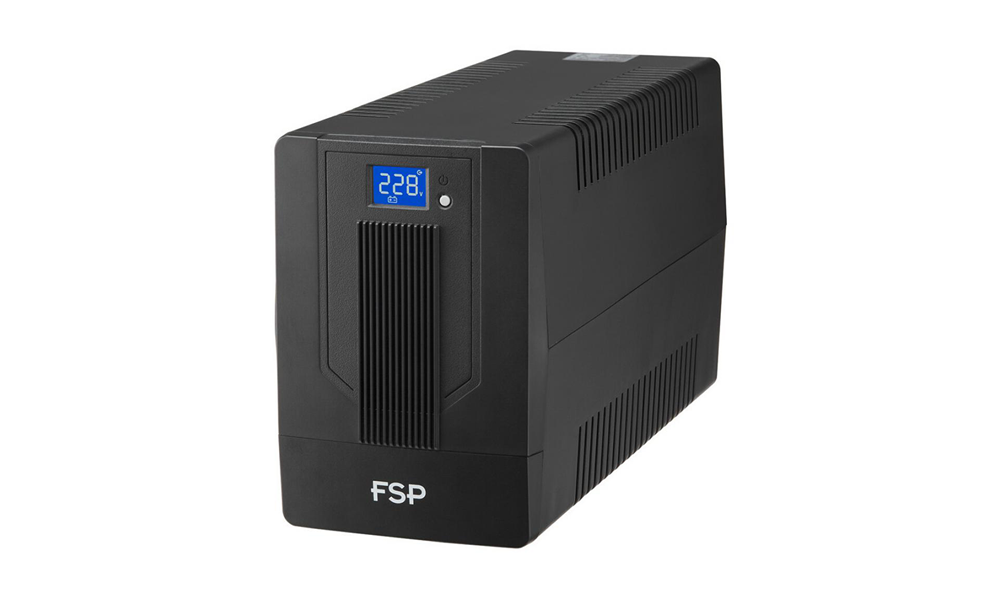 FSP iFP-650 UPS | 1x 12V 7AH | 2x SCHUKO | LCD | PPF3602800