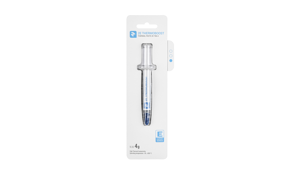 THERMAL PASTE 2E THERMOBOOST EXPERT TB6-4, (5.6 W/M-K), 4 G, GREY 2E-TB6-4