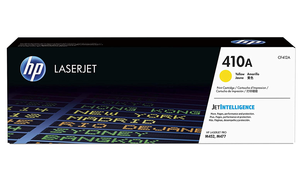 HP 410A Yellow Original LaserJet Toner Cartridge CF412A