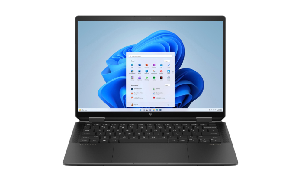 HP Spectre x360 OLED | 14-eu0003ci | Ultra 7-155H | 16GB 7467 LPDDR5X on-board | 1TB PCIe Gen4 | Intel Arc Graphics | Touch/14.0 2.8K (2880x1800) OLED AR Low Blue Light 400 nits VRR 48-120Hz | OST W11H6 ADV SL | Nightfall Black - FPR - 9MP IR TNR A19GJEA