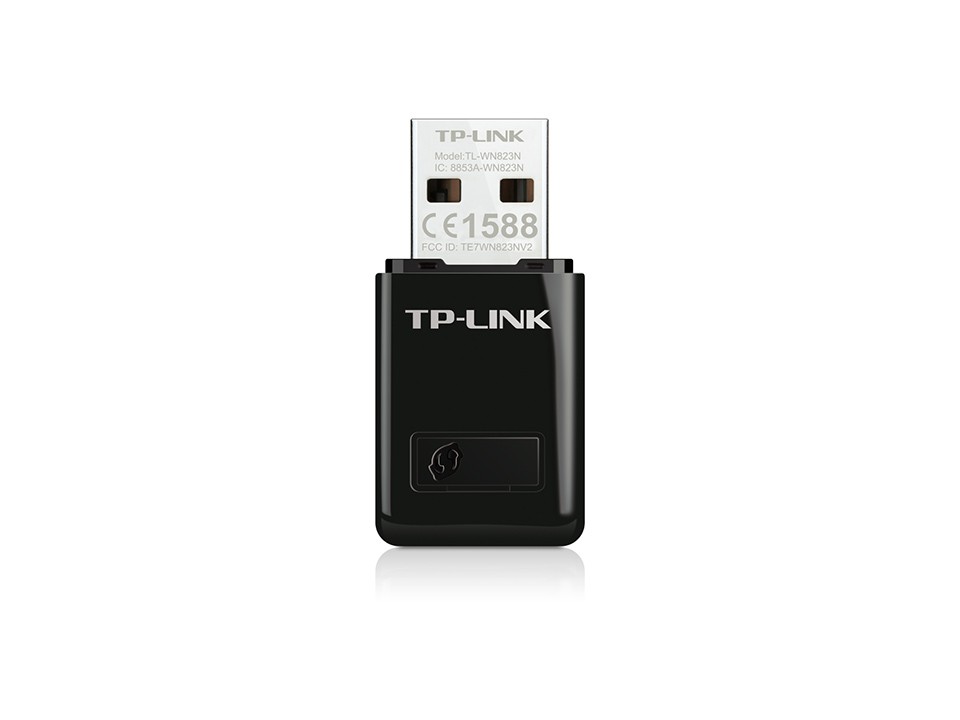 TP-Link 300Mbps Mini Wireless N USB Adapter | TL-WN823N