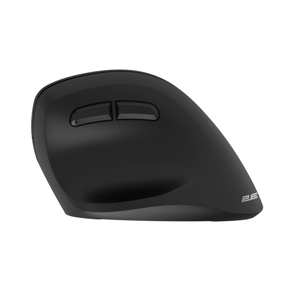 2E Mouse MF325 Silent, WL/BT, vertical, black 2E-MF325WBK
