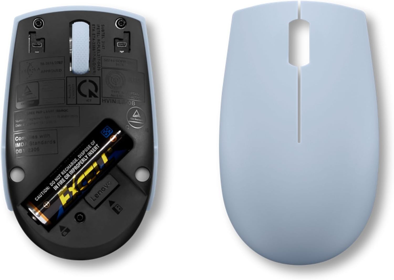 Lenovo L300 Wireless Mouse Frost Blue