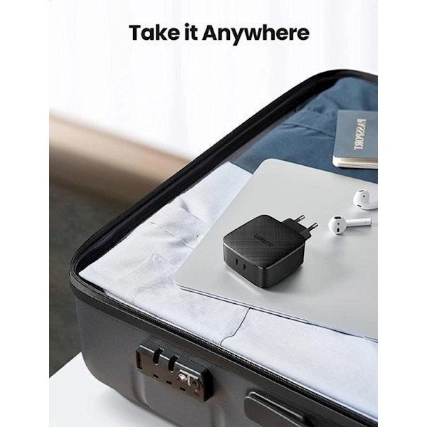 Ugreen CD216 (70867), 66W, USB-C, Black