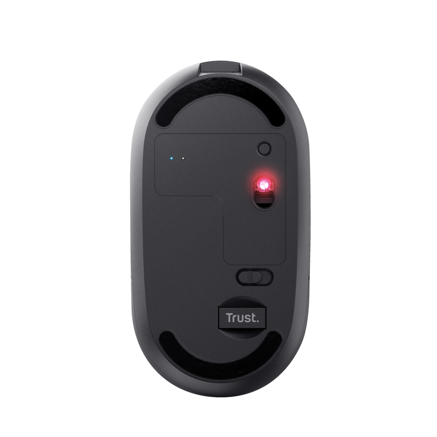 Trust PUCK WRL RCHRGABLE MOUSE BLK 24059