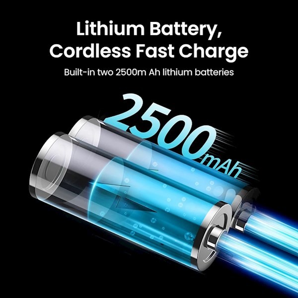 Ugreen CD259 (15951), Portable Air Compressor, Black