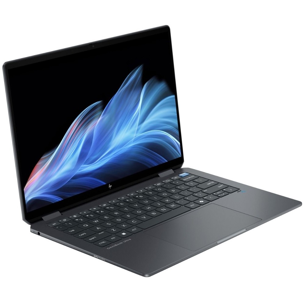 HP OmniBook Ultra Flip AI PC x360 | Regis 24C2 | Ultra 5-226V (8C) 40 NPU TOPs | 16GB 8533 LPDDR5X on-board | 512GB PCIe Gen4 Value | Intel Arc Graphics | Touch/14.0 2.8K (2880x1800) OLED Low Blue Light VRR 120Hz 400 nits | OST W1 C1UM0EA