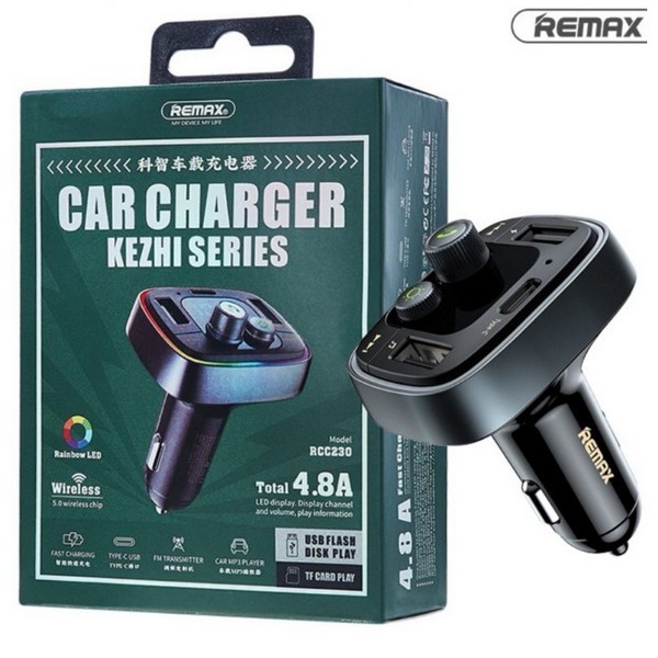 REMAX Kezhi Series 2 USB 4.8A Fast Charging Car Charger RCC230 tarnish