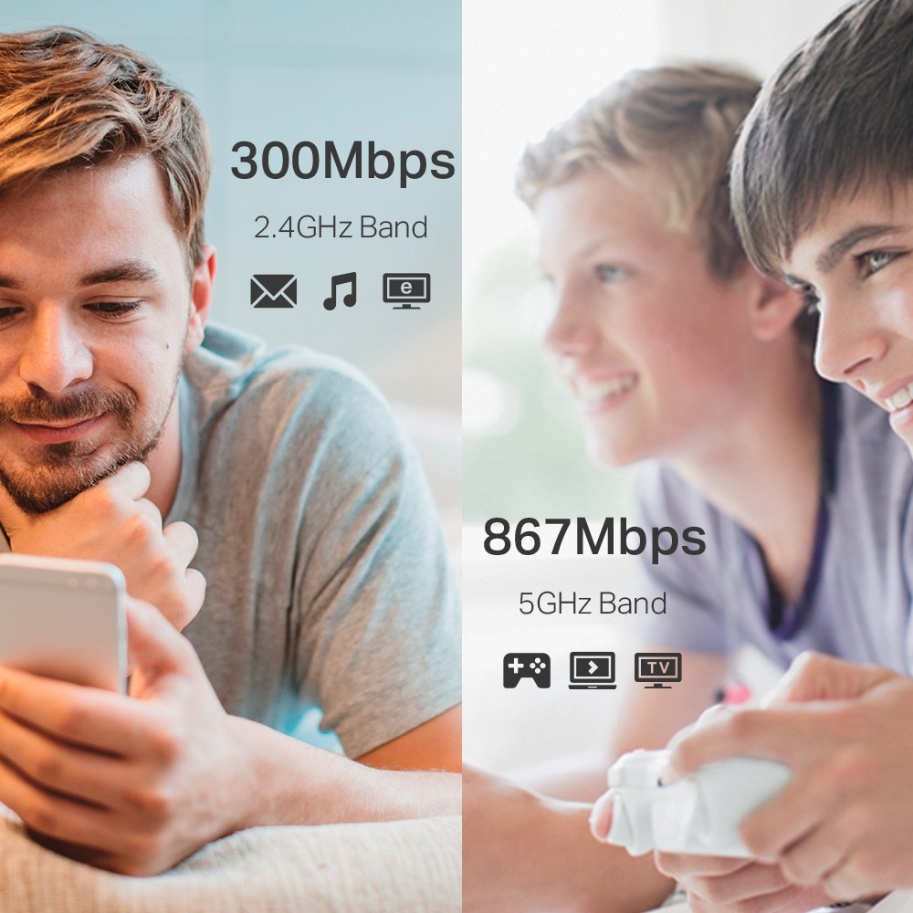 TP-Link, RE305 AC1200 Wi-Fi Range Extender