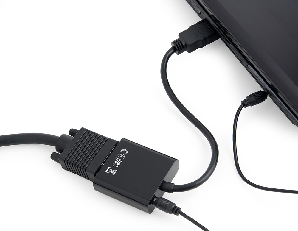 Gembird A-HDMI-VGA-03 HDMI to VGA and audio adapter