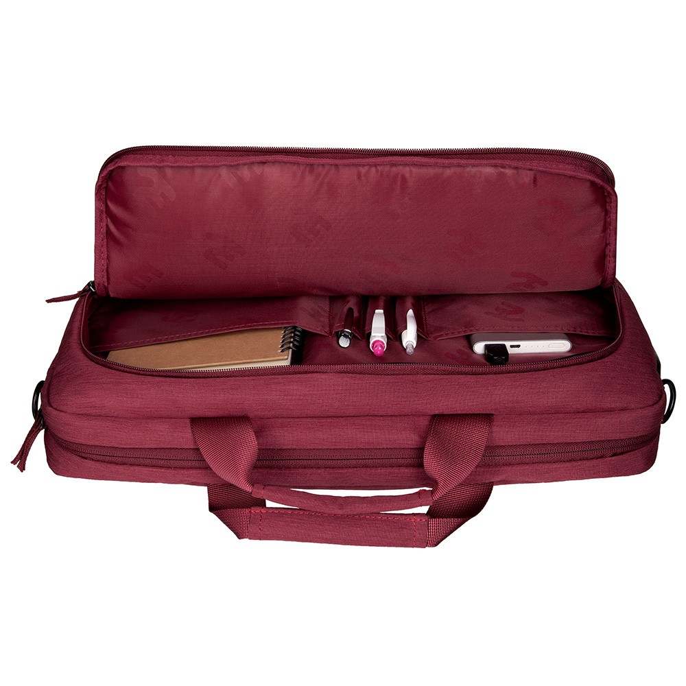 LAPTOP BAG 2E CBN9198BG, CROSSSQUARES 16″, BURGUNDY 2E-CBN9198BG