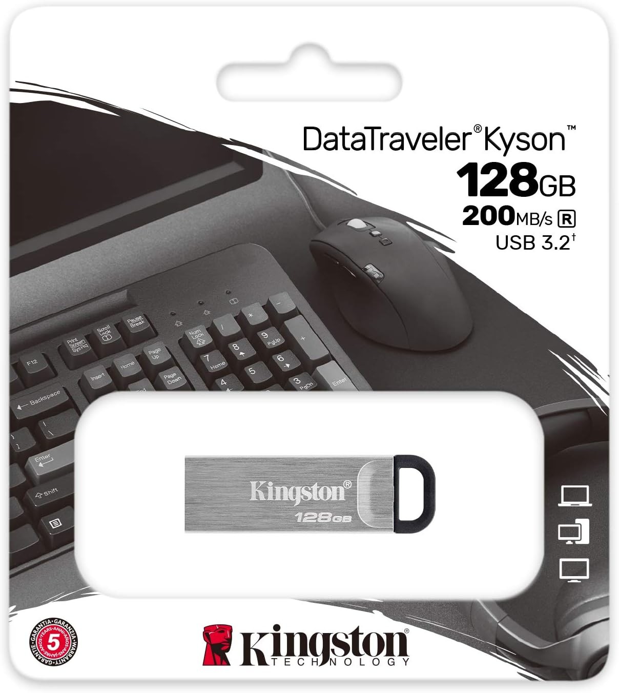 Kingston 128GB DataTraveler Kyson USB 3.2 Gen1