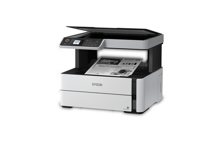 EPSON EcoTank ET-M2170 Monochrome All-in-One Supertank Printer | A4 | Ink | 9 ppm | LAN | Wi-Fi