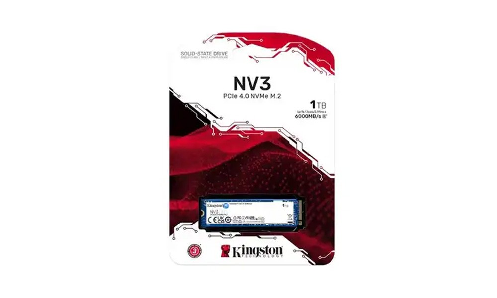 Kingston SSD M.2 1TB PCIe 4.0 NV3 SNV3S/1000G