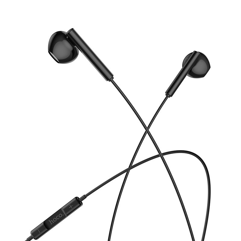 Hoco earphone M65 Special sound Type-C wire control earphone s with mic black