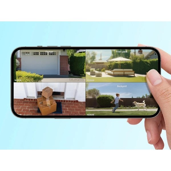 Blurams S20C Omni, Wireless Outdoor Security Camera, White