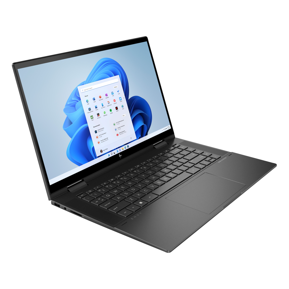HP ENVY 15x360 | 15-fh0011ci | Ryzen 7-7730U | 16GB LPDDR4 on-board | 512GB PCIe Value | AMD Radeon Integrated Graphics | Touch/15.6 FHD IPS 250 nits Narrow Border | OST W11H6 PLS SL | Nightfall Black - 5MP IR TNR PVCY ST 9E691EA