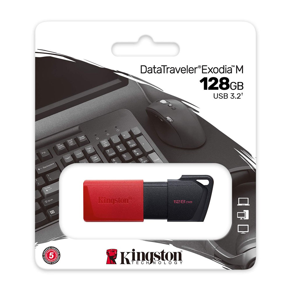 Kingston 128GB USB 3.2 Type-A Gen1 DT Exodia M DTXM/128GB