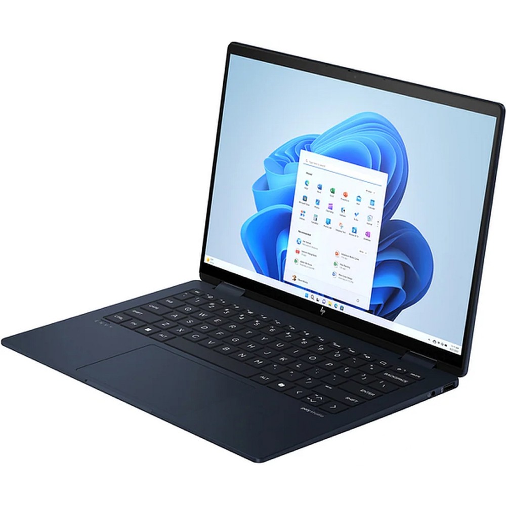 HP ENVY 14x360 OLED | 14-fc0013ci | Ultra 5-125U | 16GB LPDDR5 on-board | 512GB PCIe Value | Intel Integrated Graphics | 14.0 2.8K (2880x1800) OLED Brightview Low Blue Light 400 nits VRR 48-120Hz | OST W11H6 PLS | Athmospheric Blue - 5MP IR TNR A1AB2EA