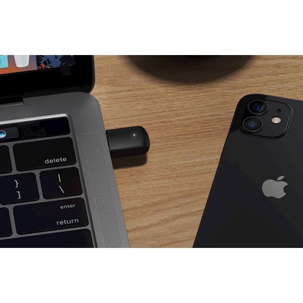 UGREEN CM448 (20204), USB 2.4GHz, External Network Adapter, Black